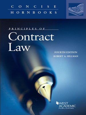 cover image of Principles of Contract Law